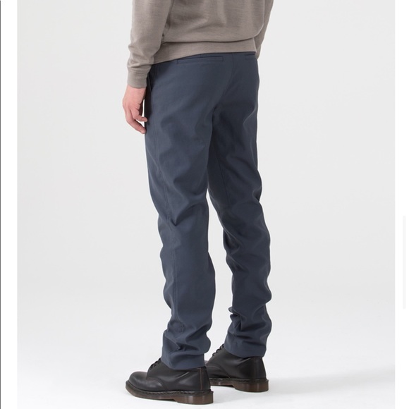 Outlier Strongworks Pants in Bluegray - Picture 2 of 9